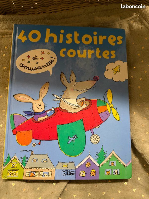 40 histoires courtes et amusantes Éditions Lito livre enfant (image 1)