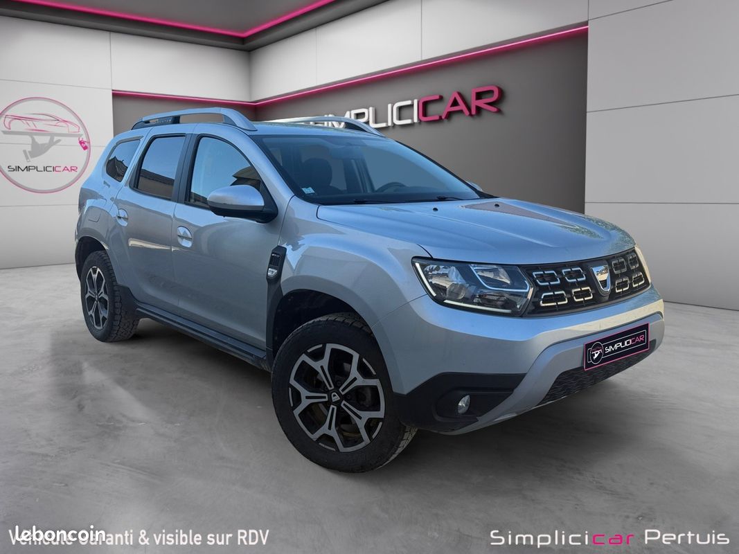 DACIA DUSTER dCi 115 4x4 Prestige excellent état gps attelage remorque caméra de recul garantie 12 mois (image 1)