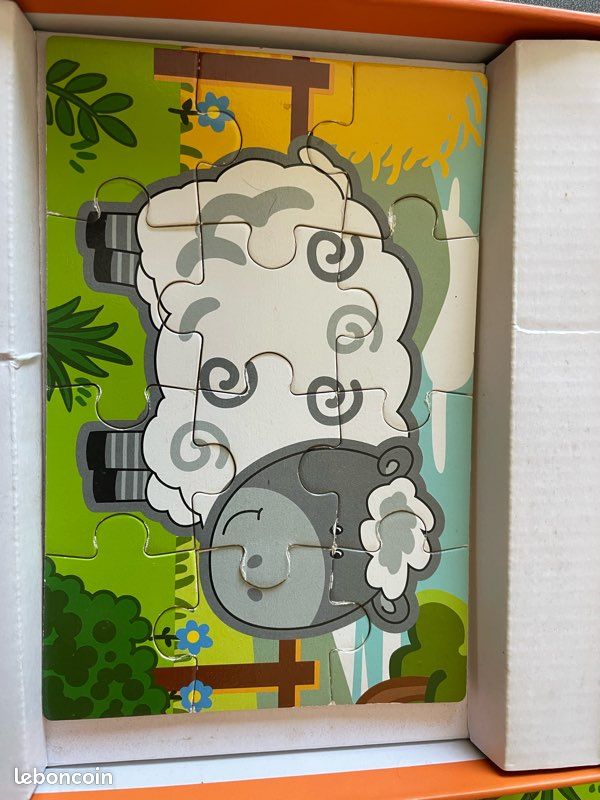 4 Puzzles ferme 3 ans + (image 5)