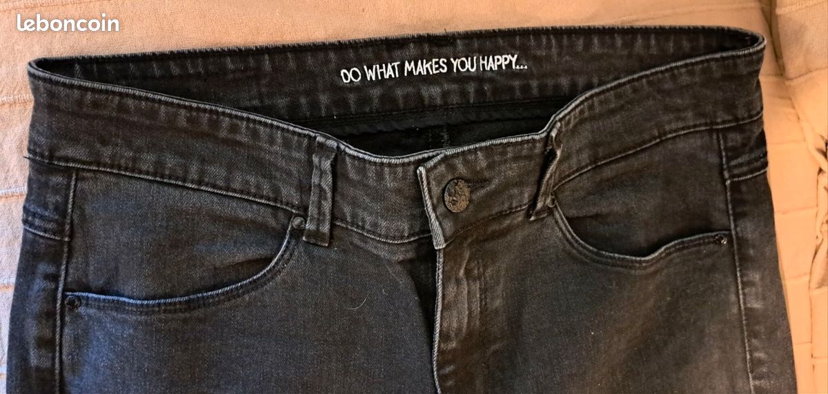 Jeans NafNaf noir 40 (image 4)