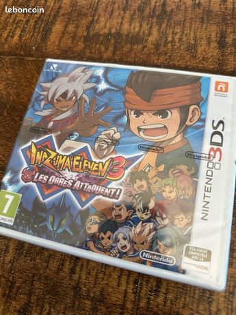 Jeu Nintendo 3ds inazuma eleven les ogres attaquent neuf sous