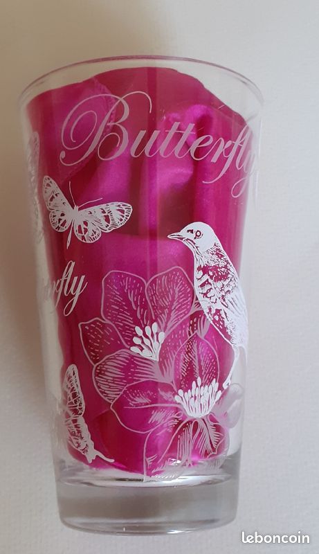 Verre de Collection Butterfly Italie (image 4)