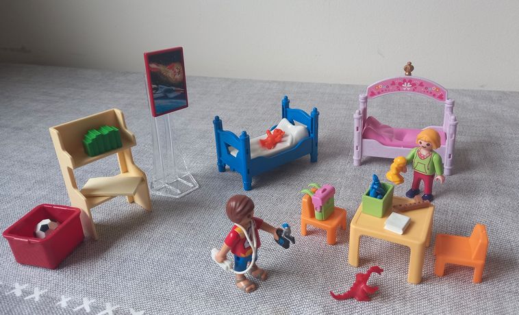 Playmobil - Chambre d'enfants avec lits superposés