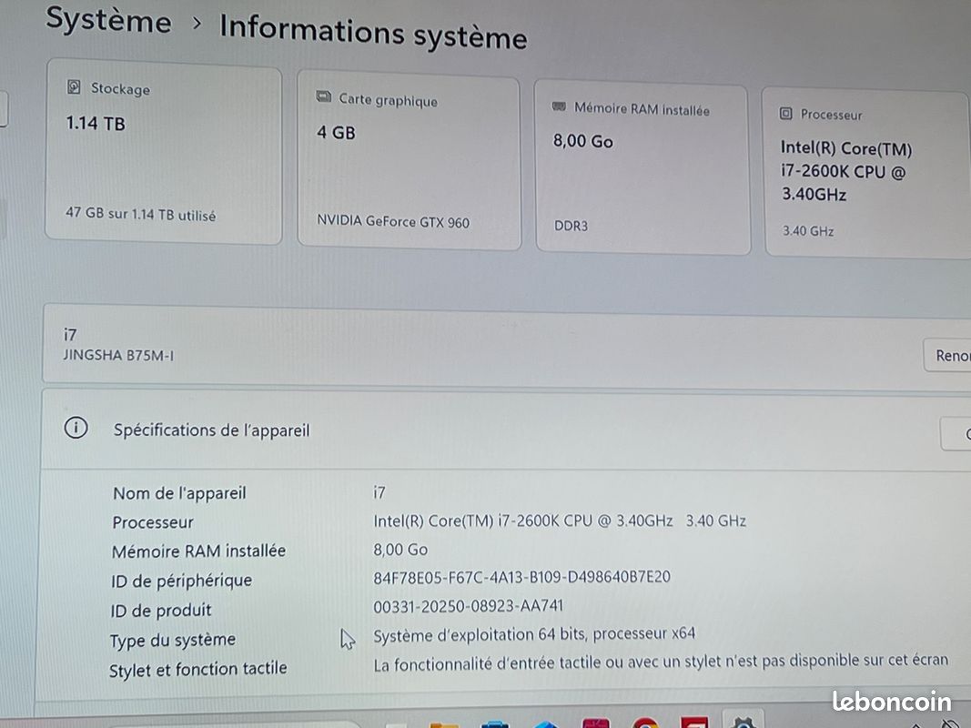 PC mini tour en 4 K et I7 (image 6)
