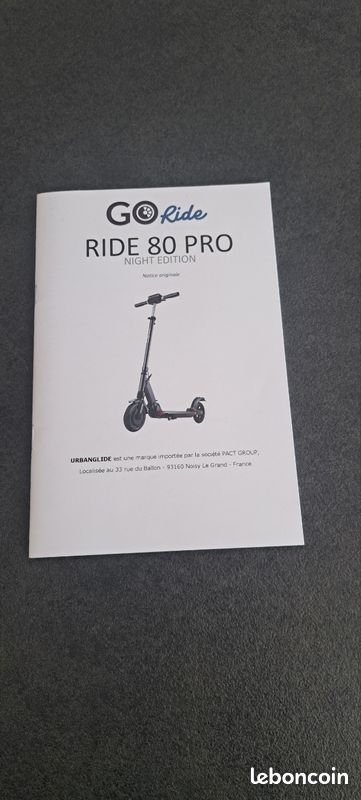 Trottinette GO Ride 80 Pro night édition (image 9)