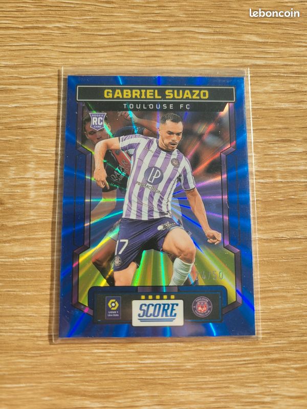 Carte Panini Score Ligue 1 2023-2024 – Gabriel Suazo Rookie RC Toulouse FC