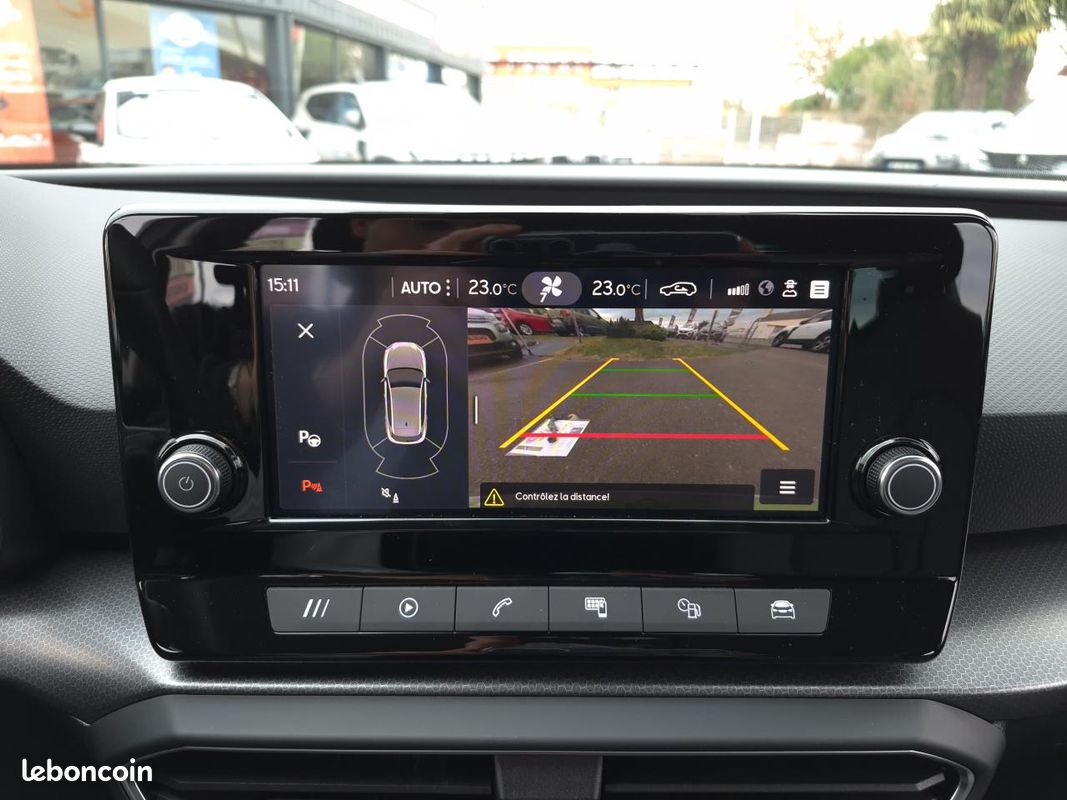 Seat leon 2.0 diesel 150 boite automatique camera de recul + radar av/arr + carplay + full led (image 19)