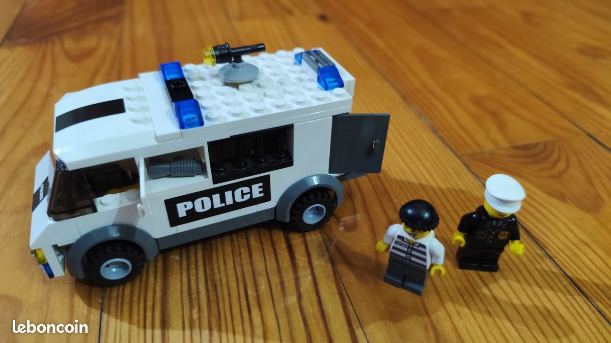 LEGO city 7245 Le transport des prisonniers avec notice origine (image 2)