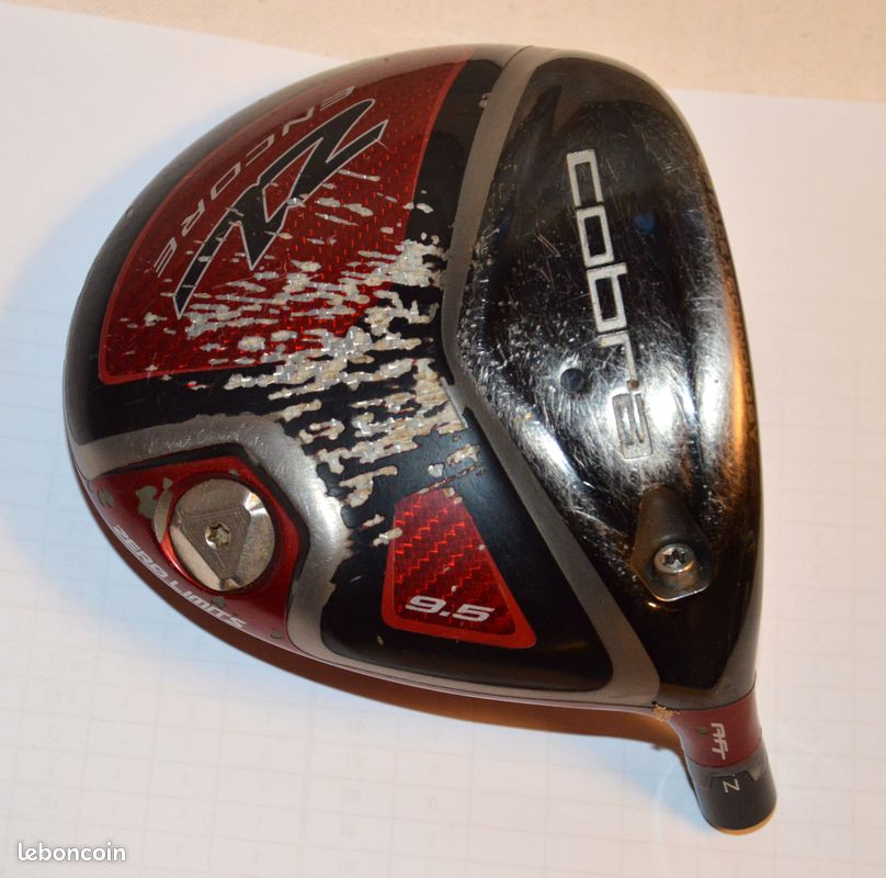 Driver Cobra Zero Limits - 9.5° - Tête Seule - Usage Modéré - Homme - Droitier