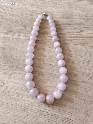 Collier ancien en pierres / perles naturelles – bijou ancien – 44 cm – 214 g - Montres & Bijoux