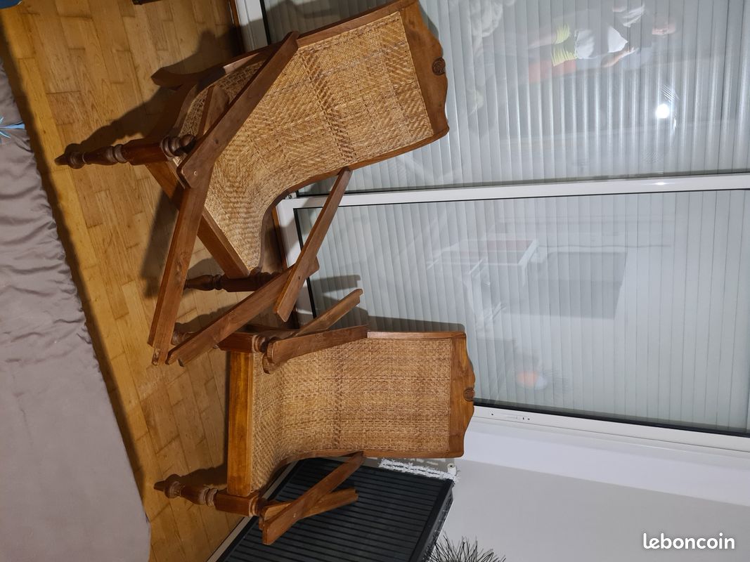 2 fauteuils" planteur colonial relax" (image 2)