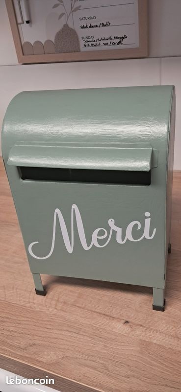 Urne verte mariage (image 2)