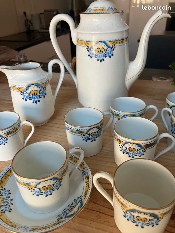 Service café porcelaine limoges (image 1)