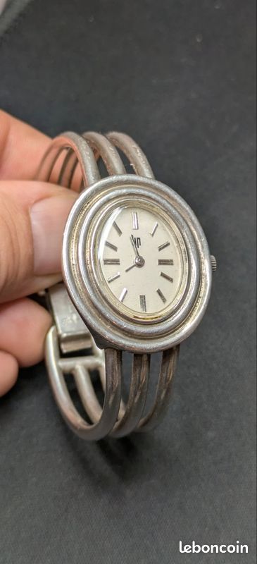 Montre Lip Vintage Mécanique Manuelle Pour Femme - Occasion (marque Française)