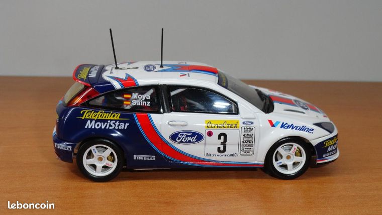 Abrex ABRMC012 FORD FOCUS RS WRC N.17 3rd MONTE CARLO 2001 LECOUR-D