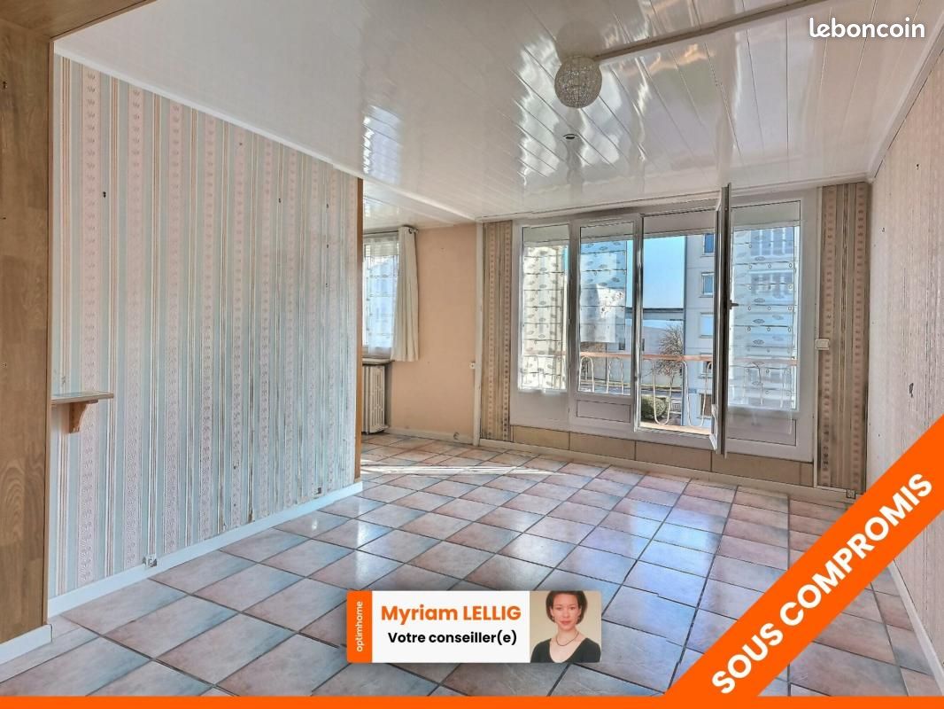 Appartement 2 pièces 51 m² · à Évreux · 51 m² · 71 000 €