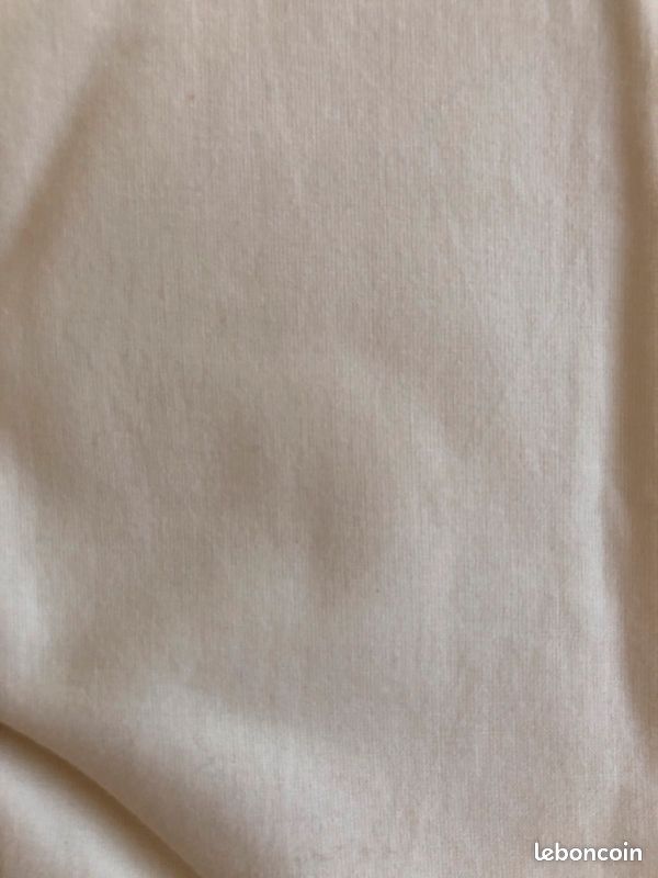 Drap-housse pour une personne IKEA, beige clair (image 3)