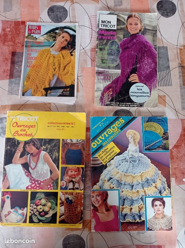 Lot 4 catalogues de tricot (image 1)