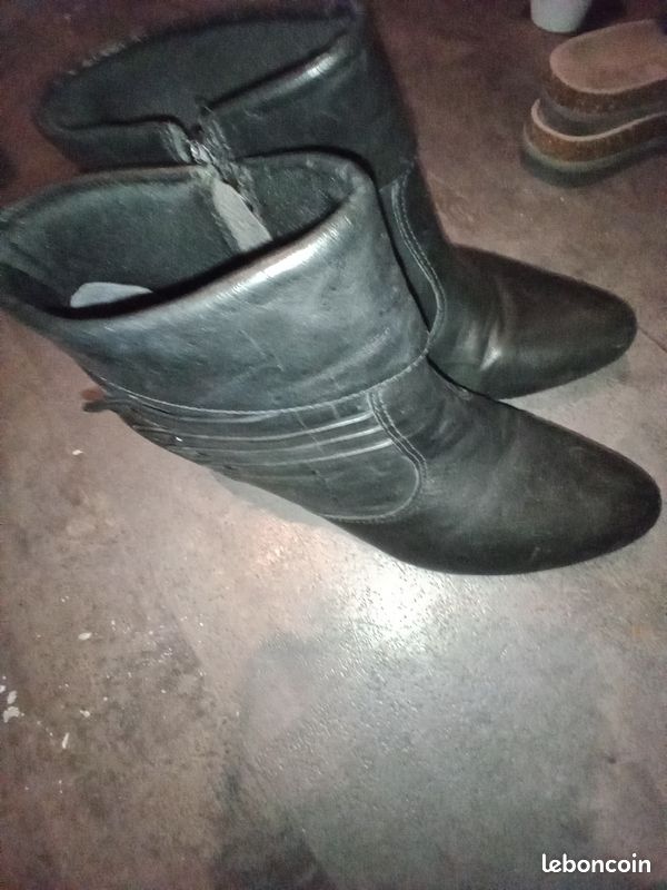 Boots cuir eram pointure 39 très bon état (image 5)