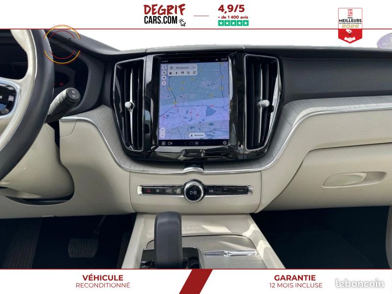 Volvo XC60 T6 AWD Recharge 253+145 Geartronic Plus Style Dark + TOIT OUVRANT + TVA RECUPERABLE (image 14)