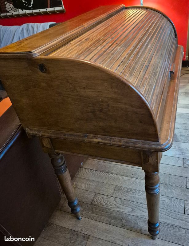 Bureau à cylindre en Hêtre massif (image 7)