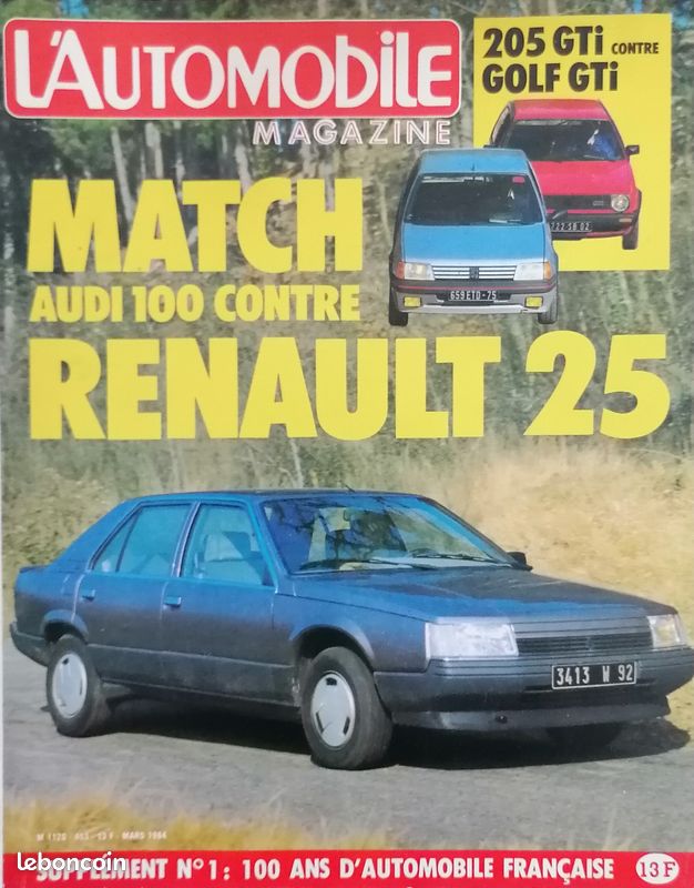 L'Automobile Magazine 453 – mars 1984 (image 1)