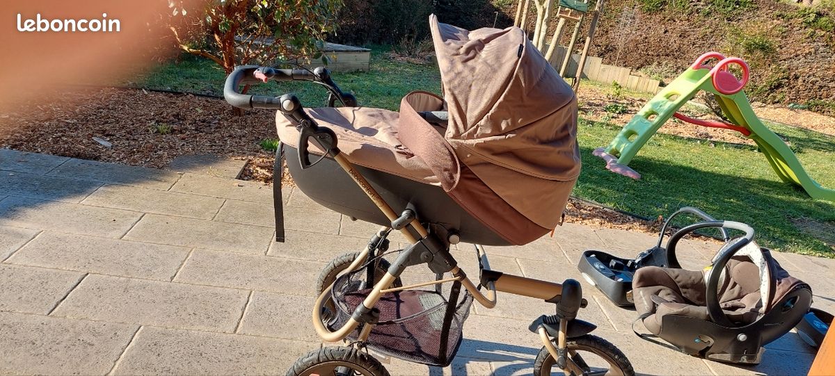 Poussette high trek + 2 cosy + 2 bases +nacelle high trek bébé confort très bon
état
nacelle high trek bébé confort très bon
état (image 15)