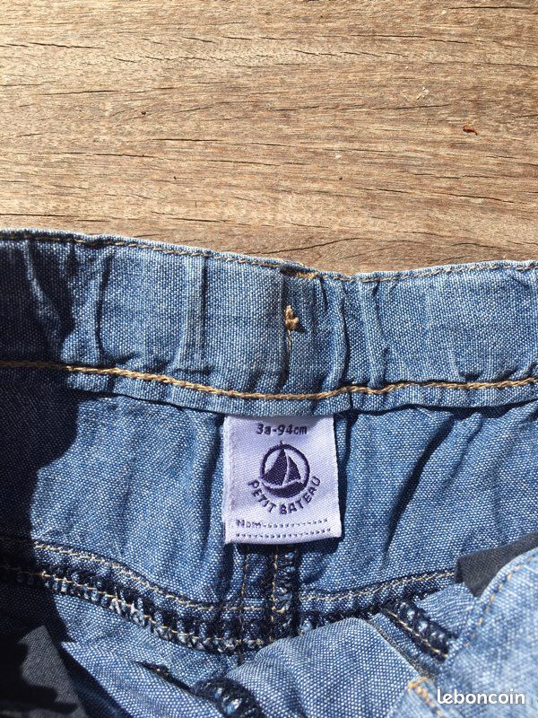 Bermuda PETIT BATEAU 3 ANS (image 2)