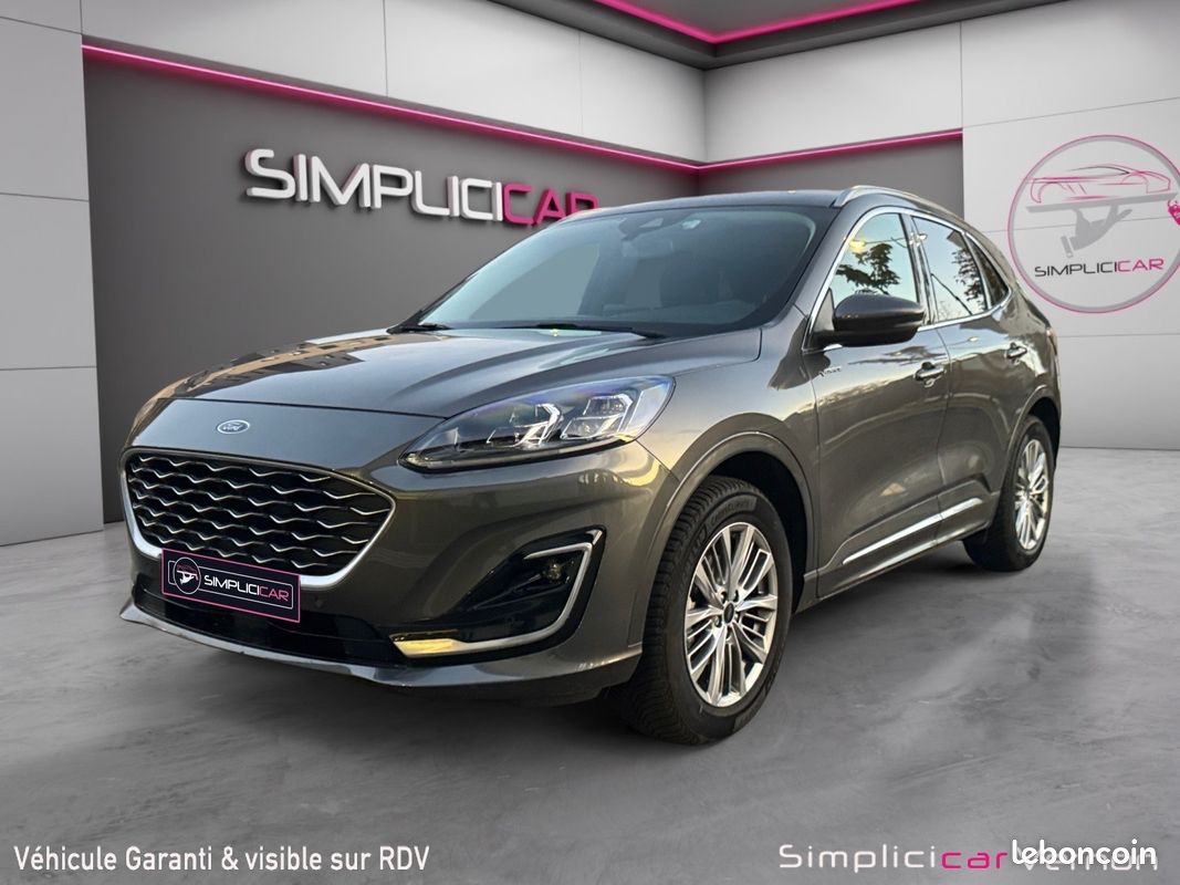 FORD KUGA 2.5 DURATEC 190 FLEXIFUEL FHEV VIGNALE POWERSHIFT Caméra de Recul I-Cockpit Garantie 12 mois (image 4)