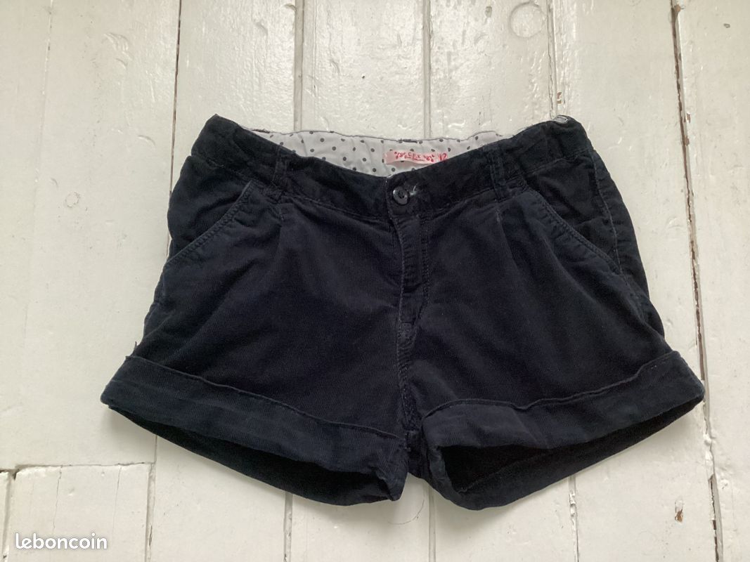 Short d’hiver fille CFK 10-12 ans (image 1)