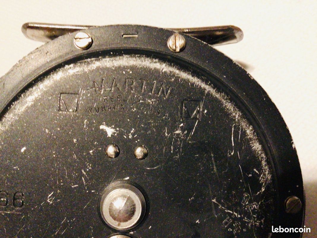 Moulinet Ancien automatique mouche martin - Collection