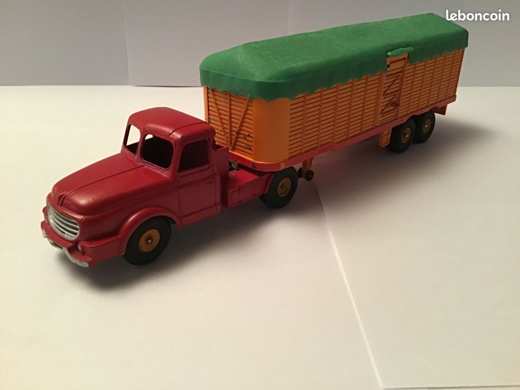 Dinky Toys F 36B Tracteur Willème + Semi-remorque Savoyarde - 1/43, Boîte D'origine