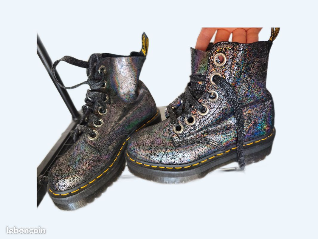Crackle Boots Dr Martens Molly Crackle Ss Techno Dr Martens Molly