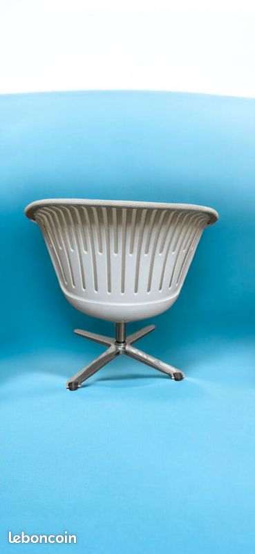 🔥Fauteuil Steelcase i2i crème pivotant avec tablette 🔥 (image 2)