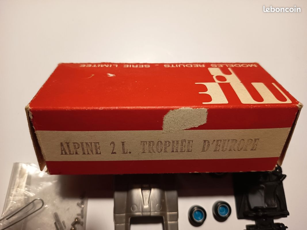 Maquette MRE 1/43 – Alpine 2L Trophé D'Europe – Métal Blanc – MRE001