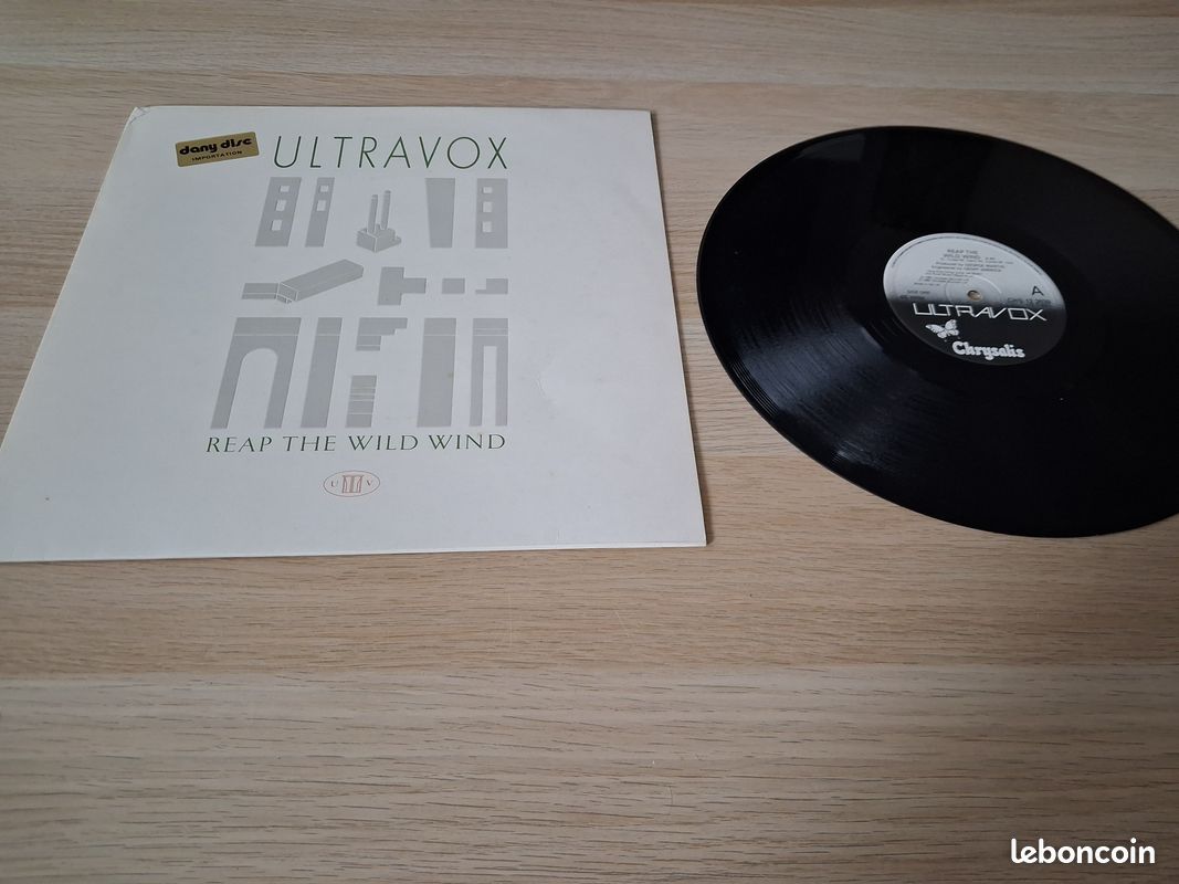 33 Tours Ultravox – Reap The Wild Wind / 1982 New Wave, Synth-pop (image 1)