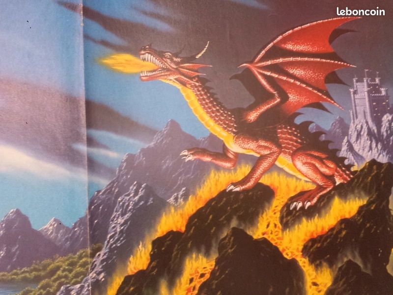 Jeu Vidéo Dragon's Breath Pour Atari ST - Édition Palace 1990 - Bon état
