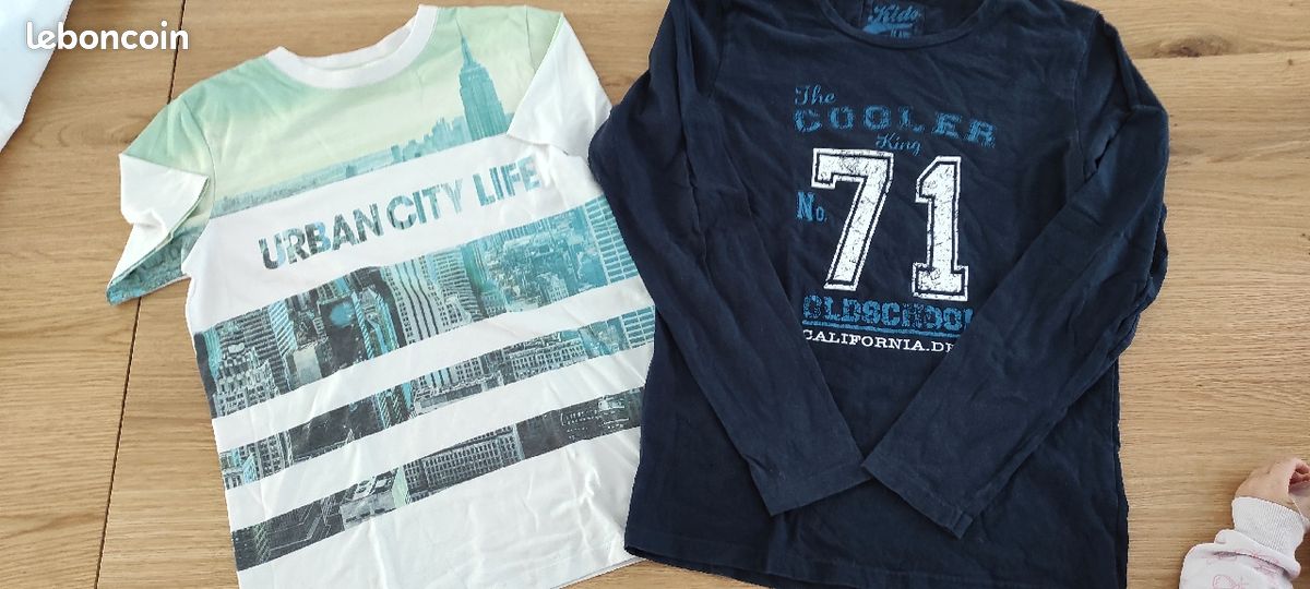 Tee shirt garçon maillot 14 ans (image 1)