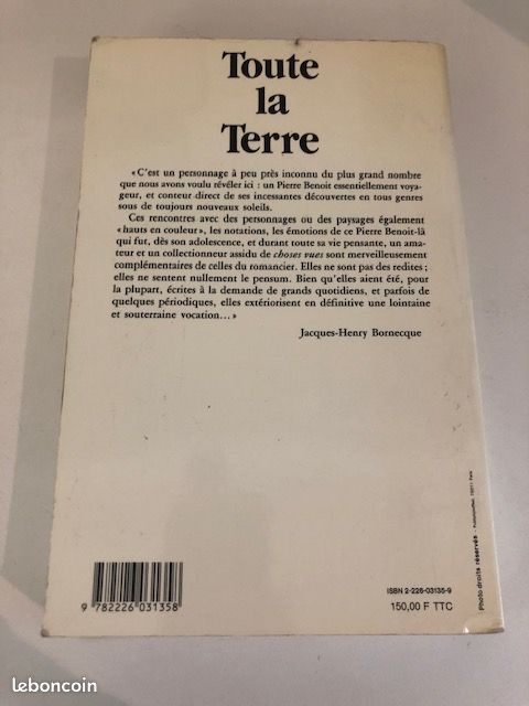 Toute la terre de Pierre Benoit (image 2)