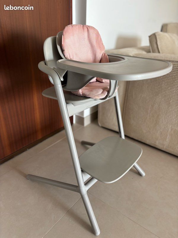 Chaise évolutive Cybex Lemo + accessoires - Excellent état (image 1)