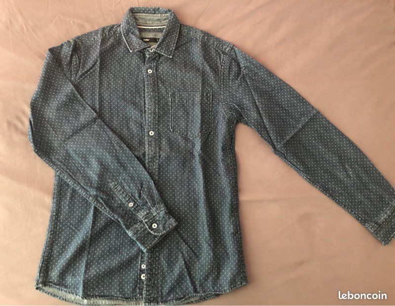 Chemise en jean à poids (image 2)