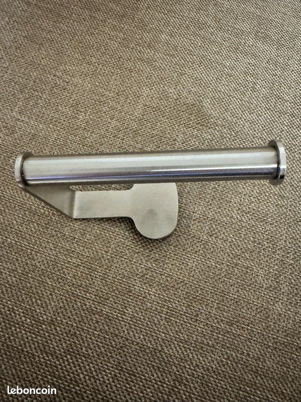 Porte papier hygiénique en inox (image 3)