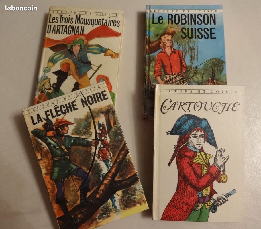 Lot de 4 livres années 60(collection Lecture et loisir) (image 2)