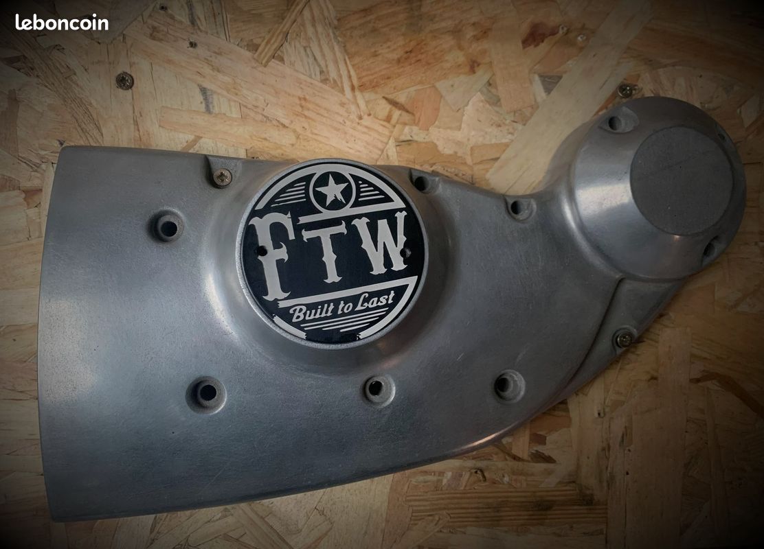Cache allumage / point cover Harley Davidson Sportster FTW (image 2)