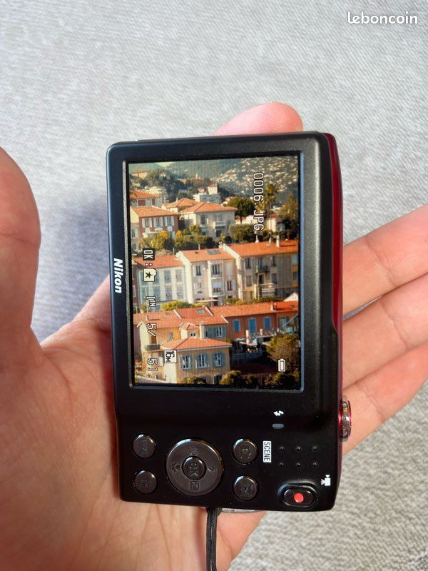 Nikon coolpix s3000 noir bon état appareil photo numérique digital
