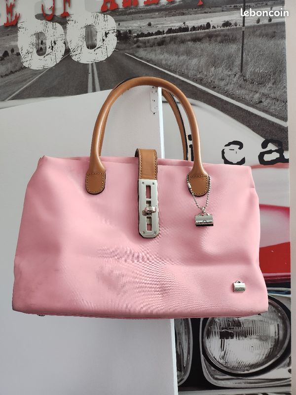 Sac à main rose La Bagagerie selma93 (image 1)