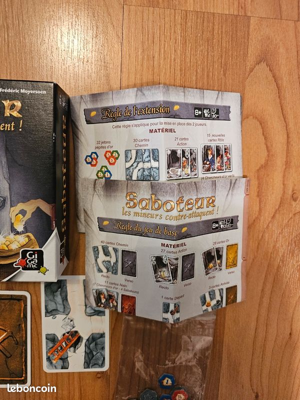 Jeu saboteur - les mineurs contre attaquent (image 5)