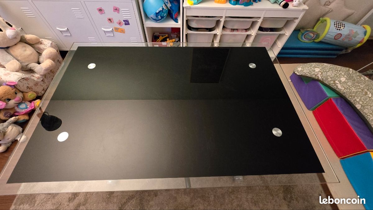 Table basse relevable UP & DOWN Noir (image 4)