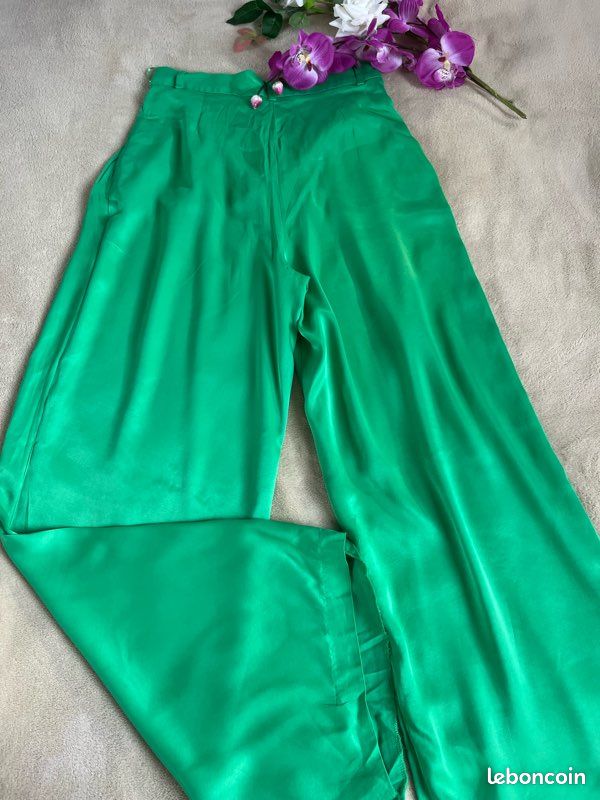 Pantalon à jambes larges pour femme | Zara | Taille S (image 7)