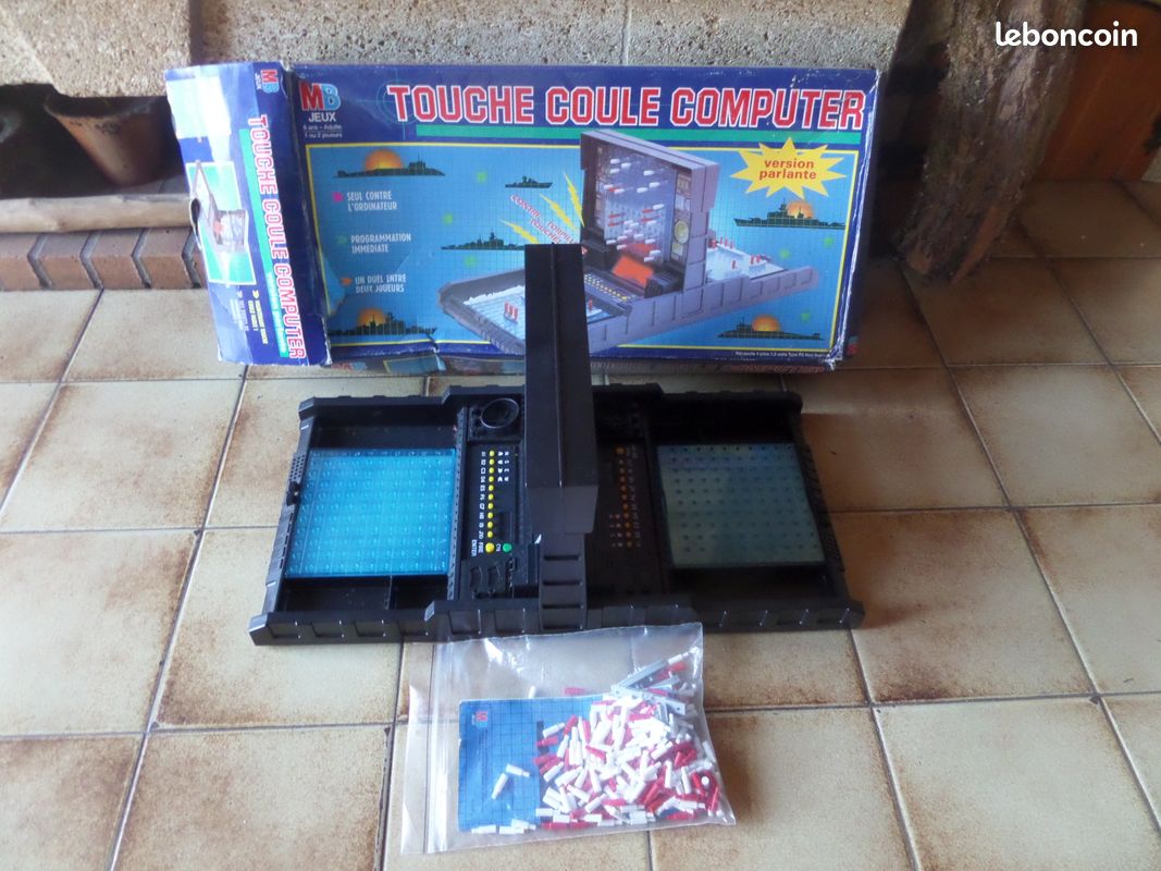 Jeu électronique MB Touché-Coulé Computer 1983 Complet, à Réparer